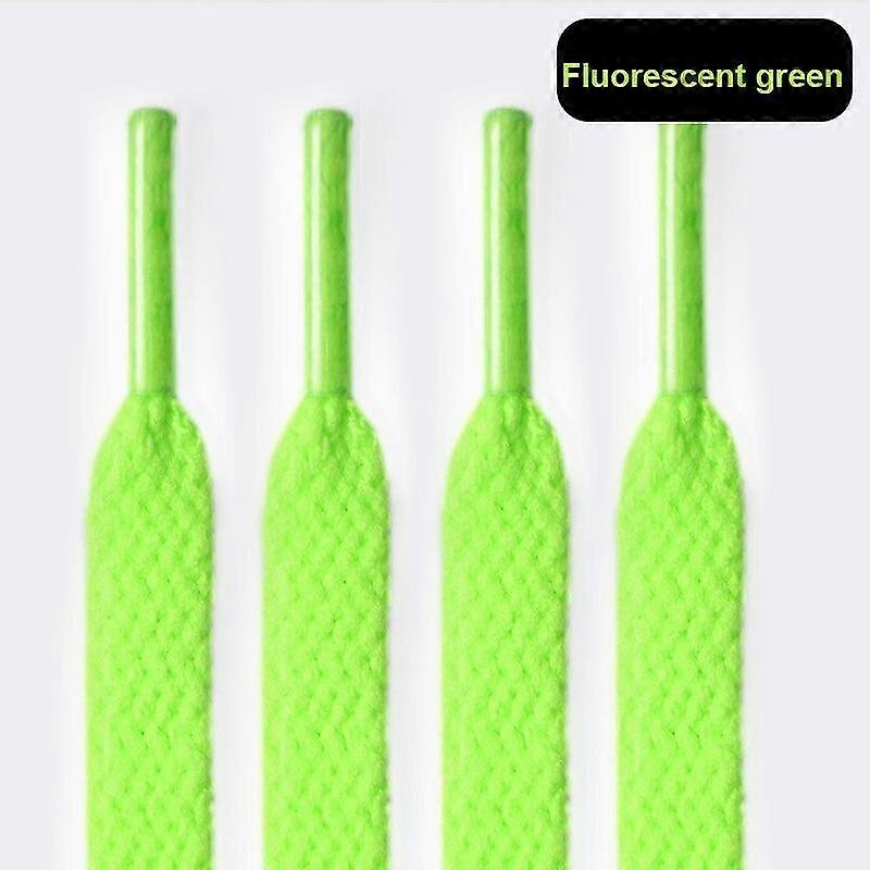 1pair Flat Shoelaces For Sneakers Canvas Shoes Casual Fashion Personality 8mm Shoe Lace
