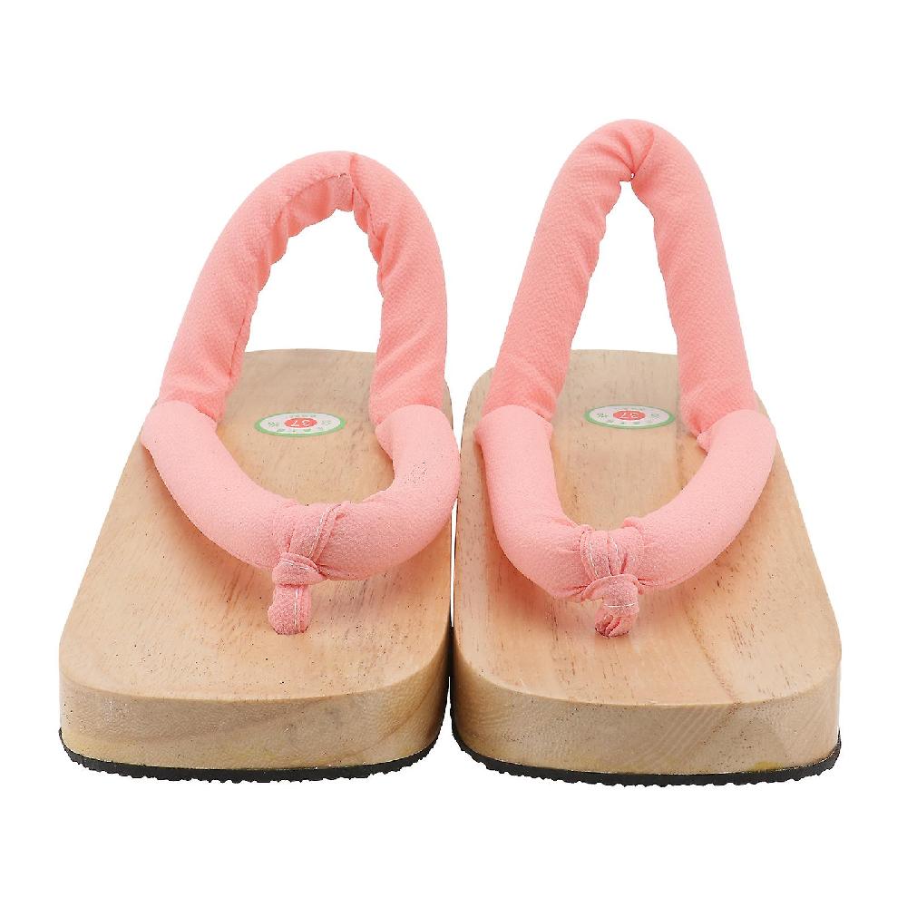 1pair Japanese Style Clogs Slippers Simple Summer Sandals Chic Women Shoes