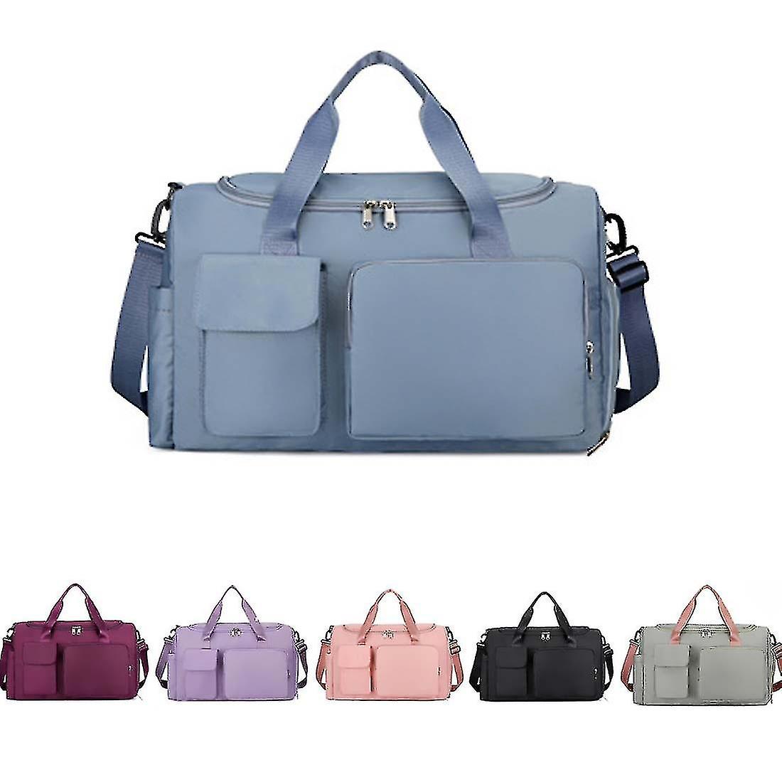 1pc Gym Bag Travel Bag Sport Duffel Bag Overnight Bags Portable Travel Lightweight Waterproof Travel Luggage Hand Carry