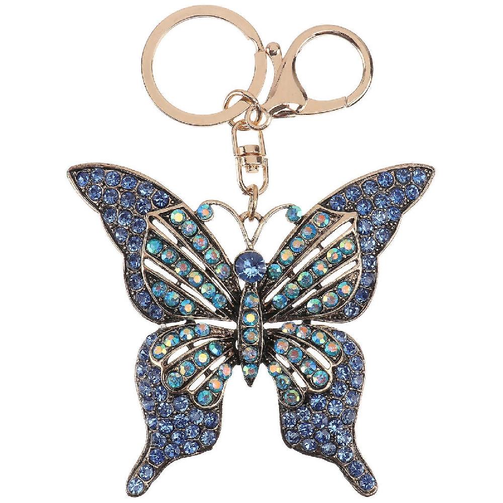 1Pc Hollowed Butterflies Keychain Pendant Decorative Keyring Gift Bag Pendant