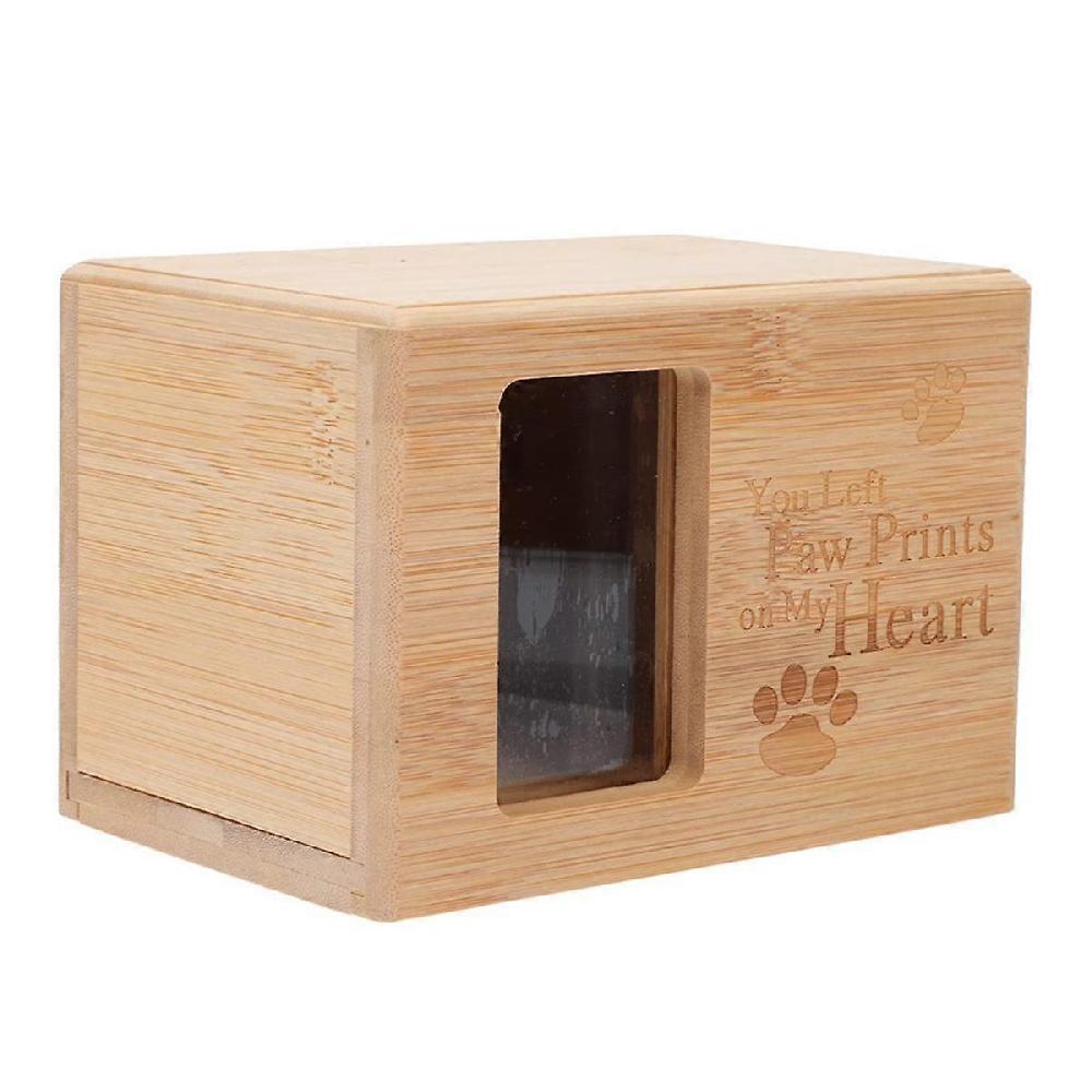 1Pc Pet Urn Ashes Urn Pet Cinerary Urn Cat Urns for Ashes Photo Frame Urn Decorative Urns for Ashes Dog Cremation Case