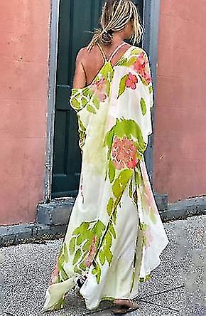 2022 Boho Striped Ffon Bathing Suit Cover-ups Size Beach Wear Kimono For Women Swimsuit Cover Up A790_h