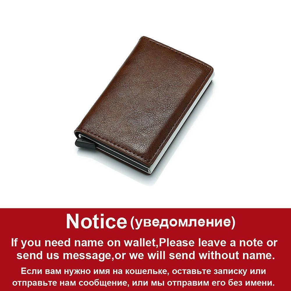 2023 Free Customized Wallets Carbon Fiber Unisex Card Holder Men Wallets Leather Women Purse Magic Trifold Slim Mini Wallet