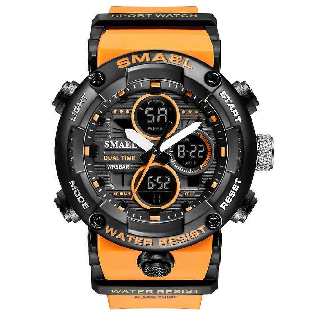 2024 Ultimo Orologio Elettronico Impermeabile Da Uomo Con Luce Notturna A LED Orologio Sportivo A Doppio Display