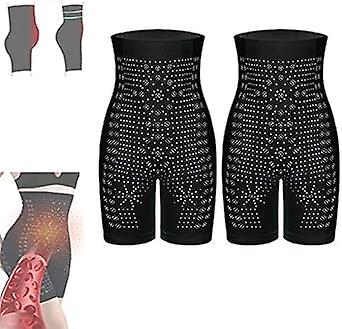 2pcs Ionstech Unique Fiber Restoration Shaper Grafene A Nido D'ape Serraggio Vaginale E Modellamento Del Corpo Slip Controllo Della Pancia Brucia Grassi 100% Nuovo