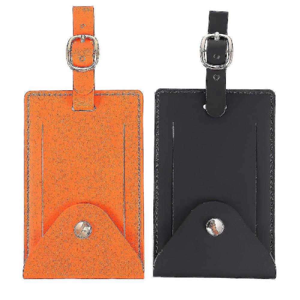 2pcs Luggage Tags Case Baggage Tags Multifunctional Baggage Tags For Travel
