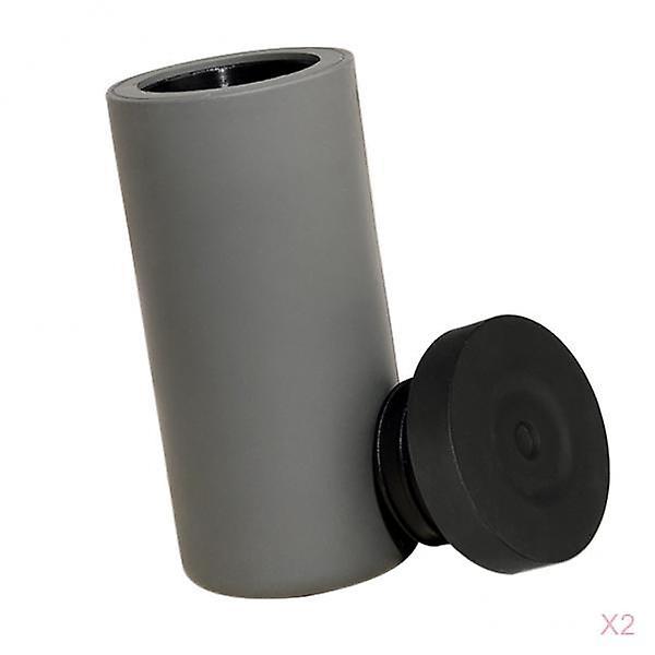 2Pcs Travel Bottles Silicone Containers Squeezable Travel Cosmetic Shampoo