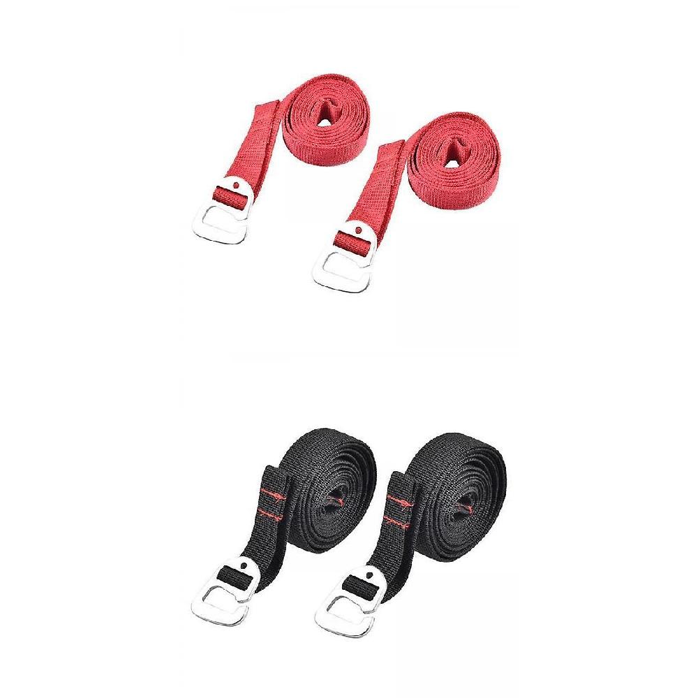 2x Luggage Strap Travel Suitcase Packing Belt Flat Bungee Cord 2m
