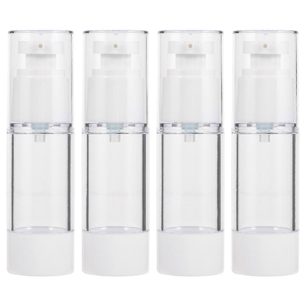 4pcs 30ml Travel Airless Bottle Pump Empty Spray Cosmetic Vacuum Lotion Bottles