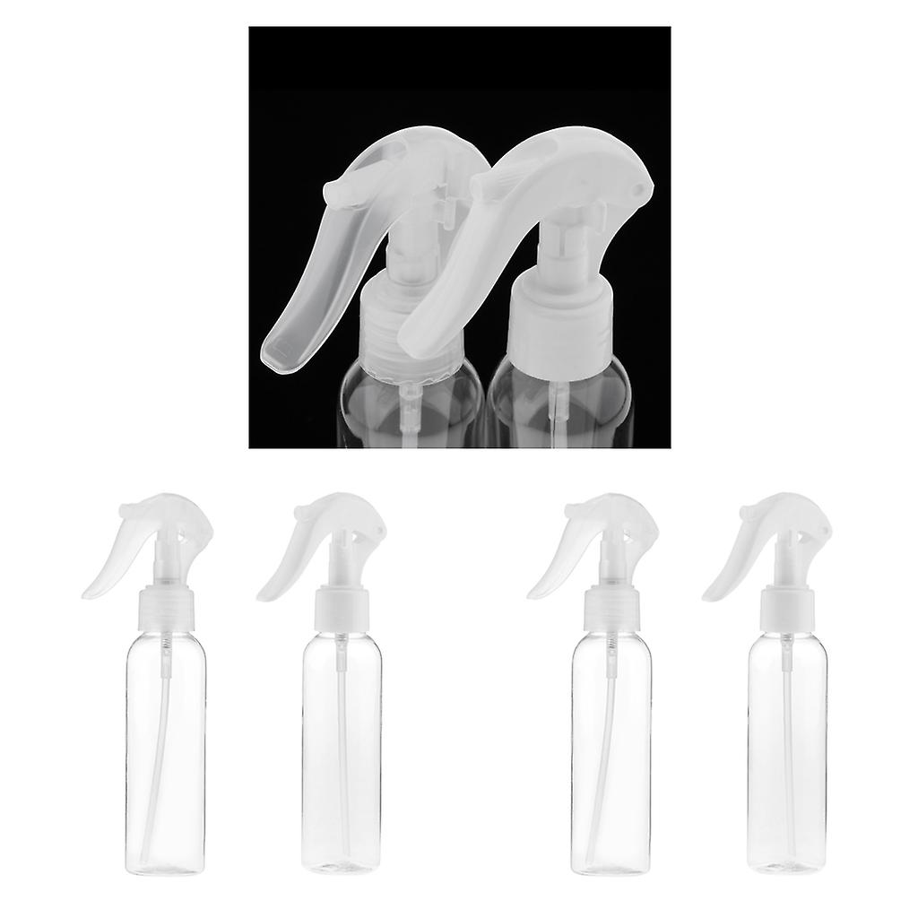 4pcs Makeup Trigger Sprayer Bottle Empty Travel Spray Containers Refillable