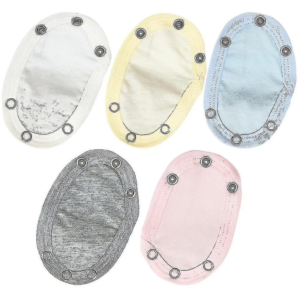 5 Pcs Baby Bodysuit Extenders Baby Jumpsuits Extender Infant Girl Romper Extenders