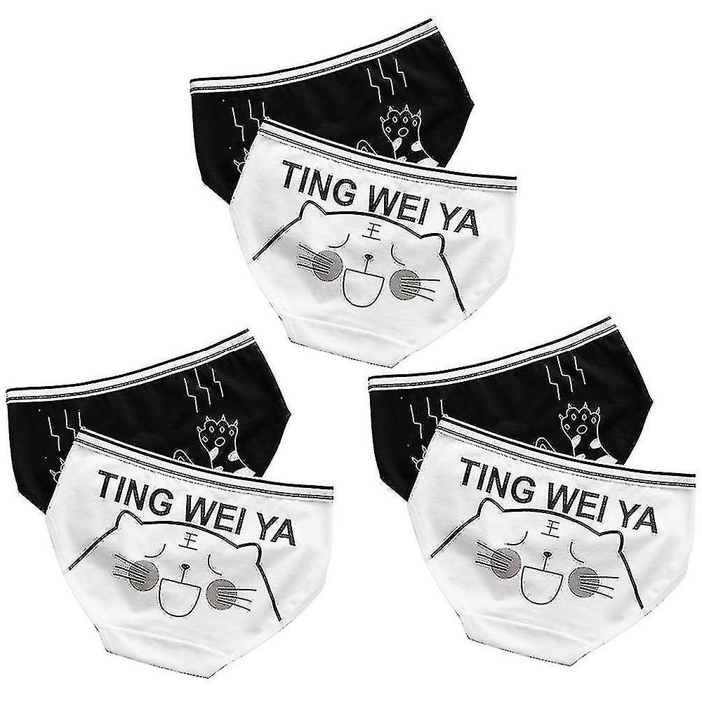 6pcs Women Briefs Able Kers Girls Underpants Fash Underwear Size Xl