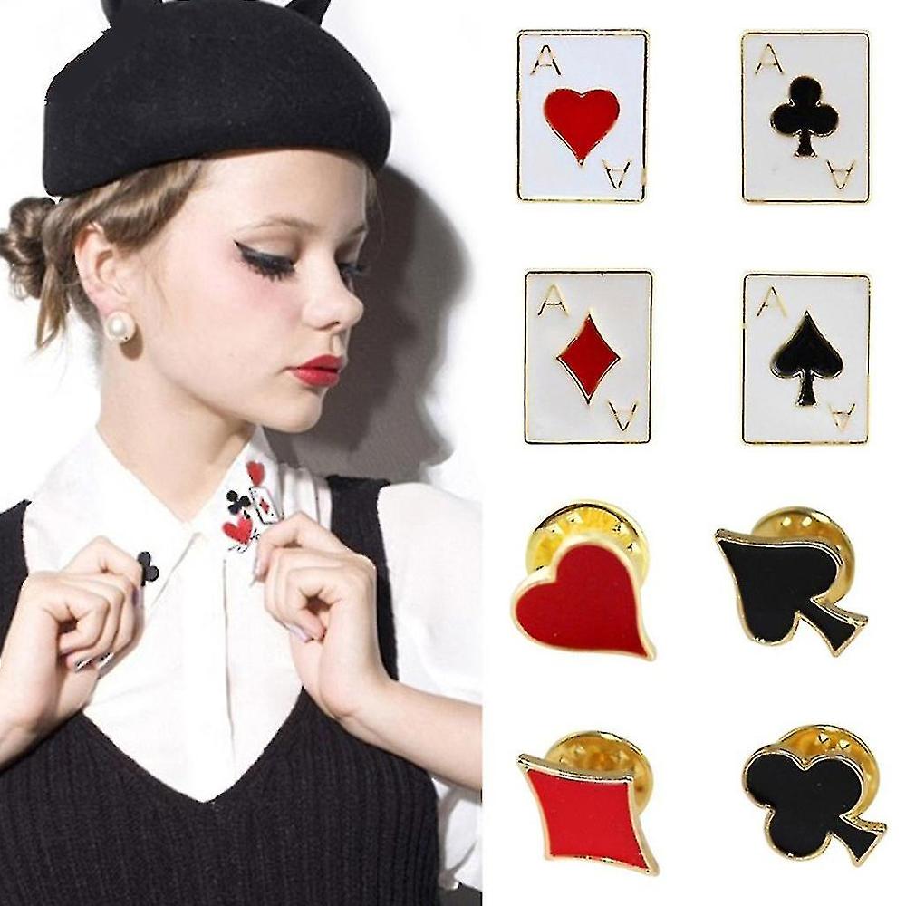 8 Pcs Harajuku Enamel Pin Brooches Hat Shirt Lapel Bag Badge