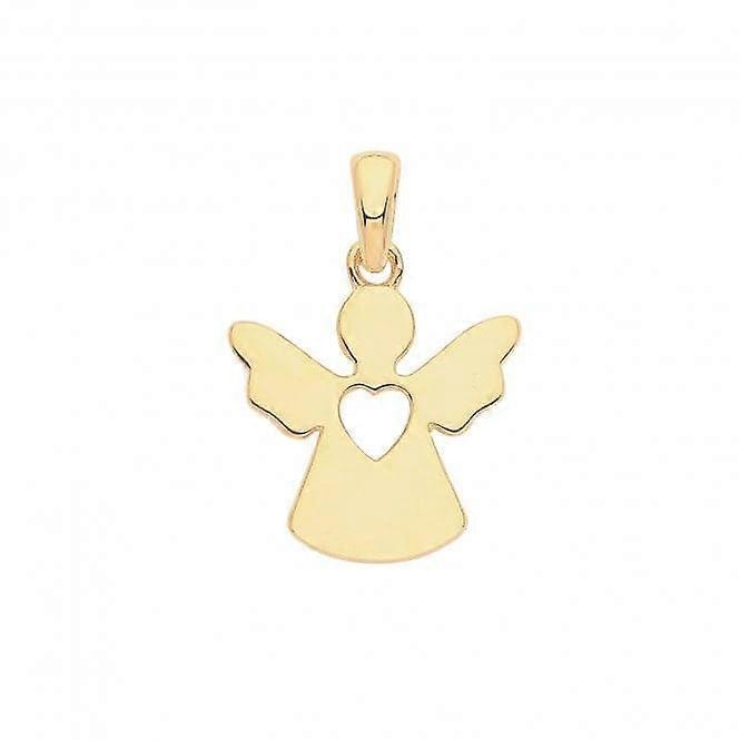 Acotis Silver Jewellery Gold Plated Angel Charm G61085GP