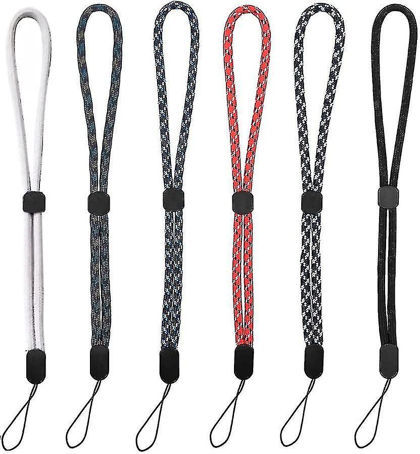 Adjustable Wrist Strap Hand Lanyard With Movable Button For Cellphone phone camera flashlight keys Keychains And More Device