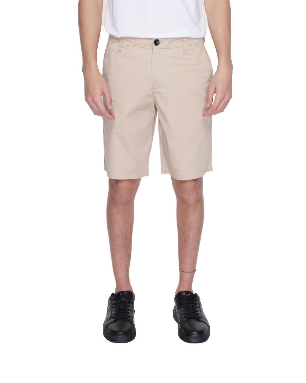 Armani Exchange Stretch Woven Short Beige