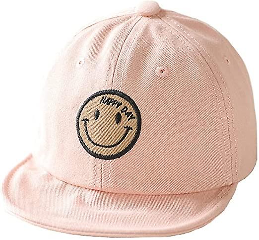 Baby Baseball Cap Toddler Infant Sun Hat Breathable Kids Boys Girls Cute Cap Hat For Spring Summerpink