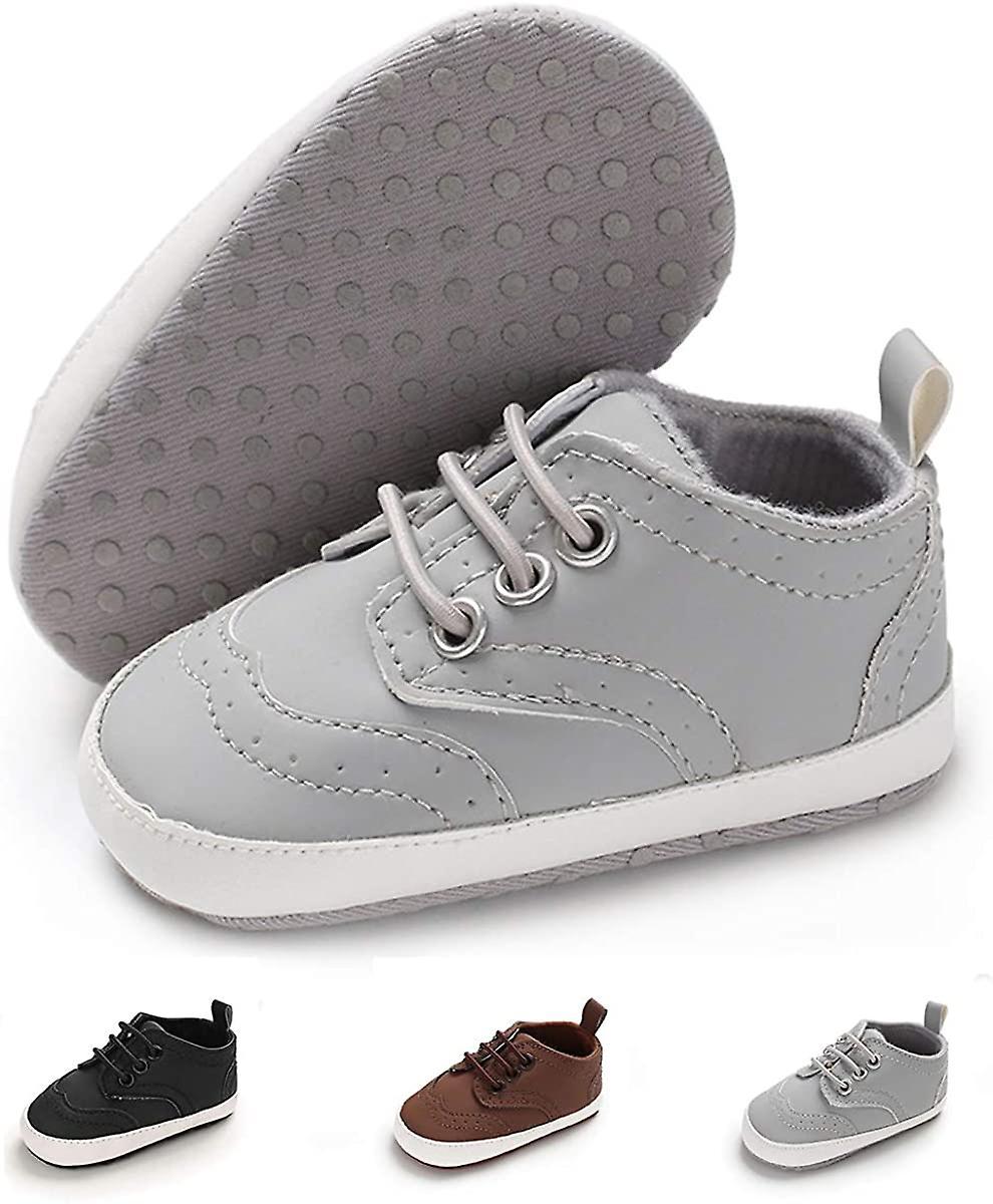 Baby Boy Girl Sneakers High-top Ankle Shoes Non Slip Soft Sole Infant Toddler Prewalker First Walker Crib Shoes