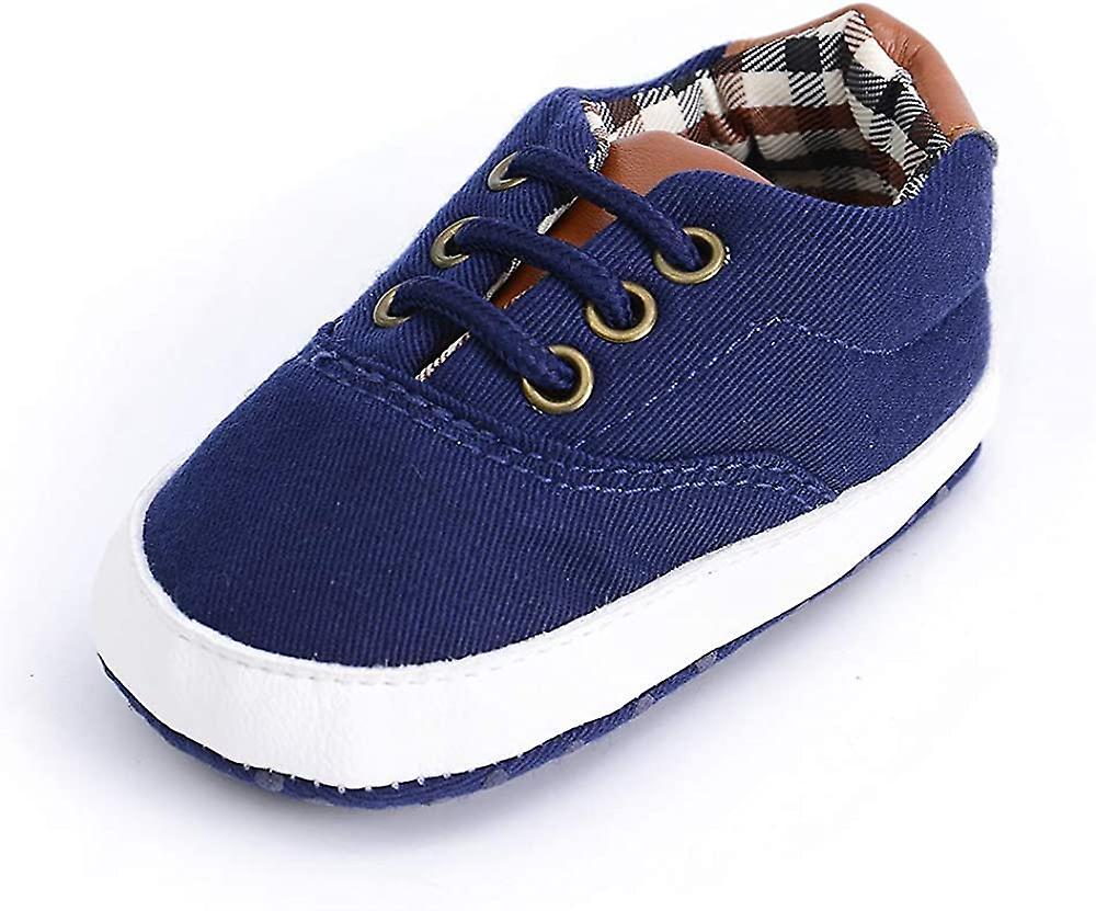 Baby Boys Girls Canvas Shoes Slip On Soft Sole Moccasins Infant Sneakers Toddler First Walkers Infant Crib Shoes