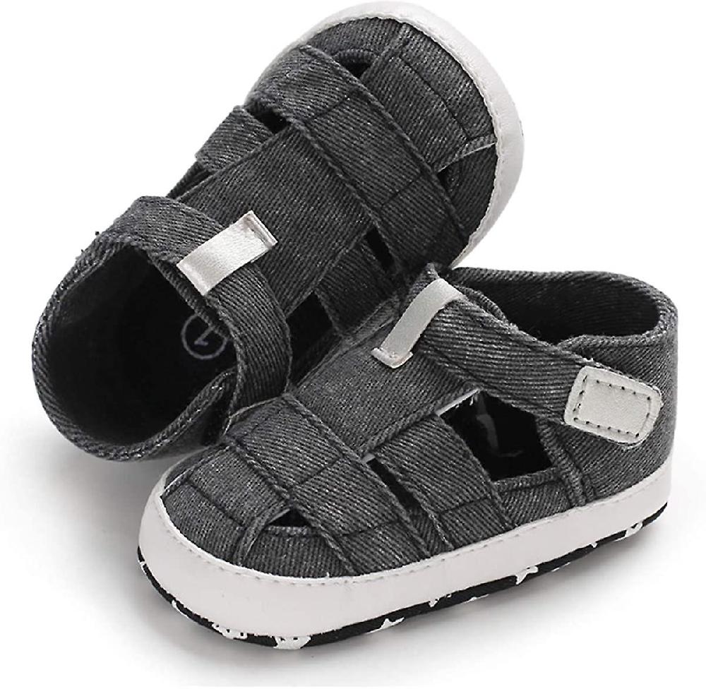 Baby Boys Girls Sandals Soft Sole Non Slip Infant Toddler Prewalker Crib Summer Outdoor Walking Shoes