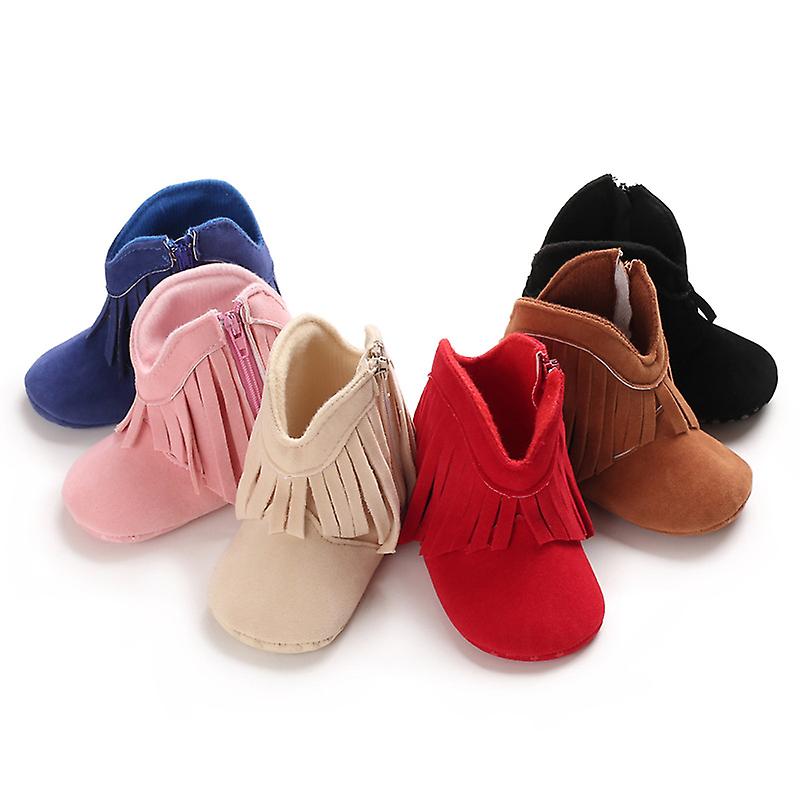 Baby Shoes Warm Cotton Shoes-red (13cm)