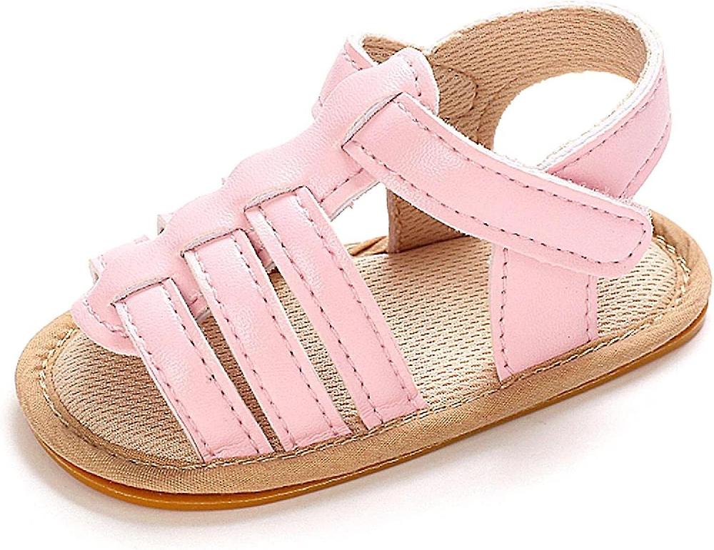 Baby Toddler Girls Boys Sandals Infant Summer Shoes Premium Soft Anti-slip Sole Prewalker First Walker Baby Crib Shoes Fishman Sandals For Girls Boys