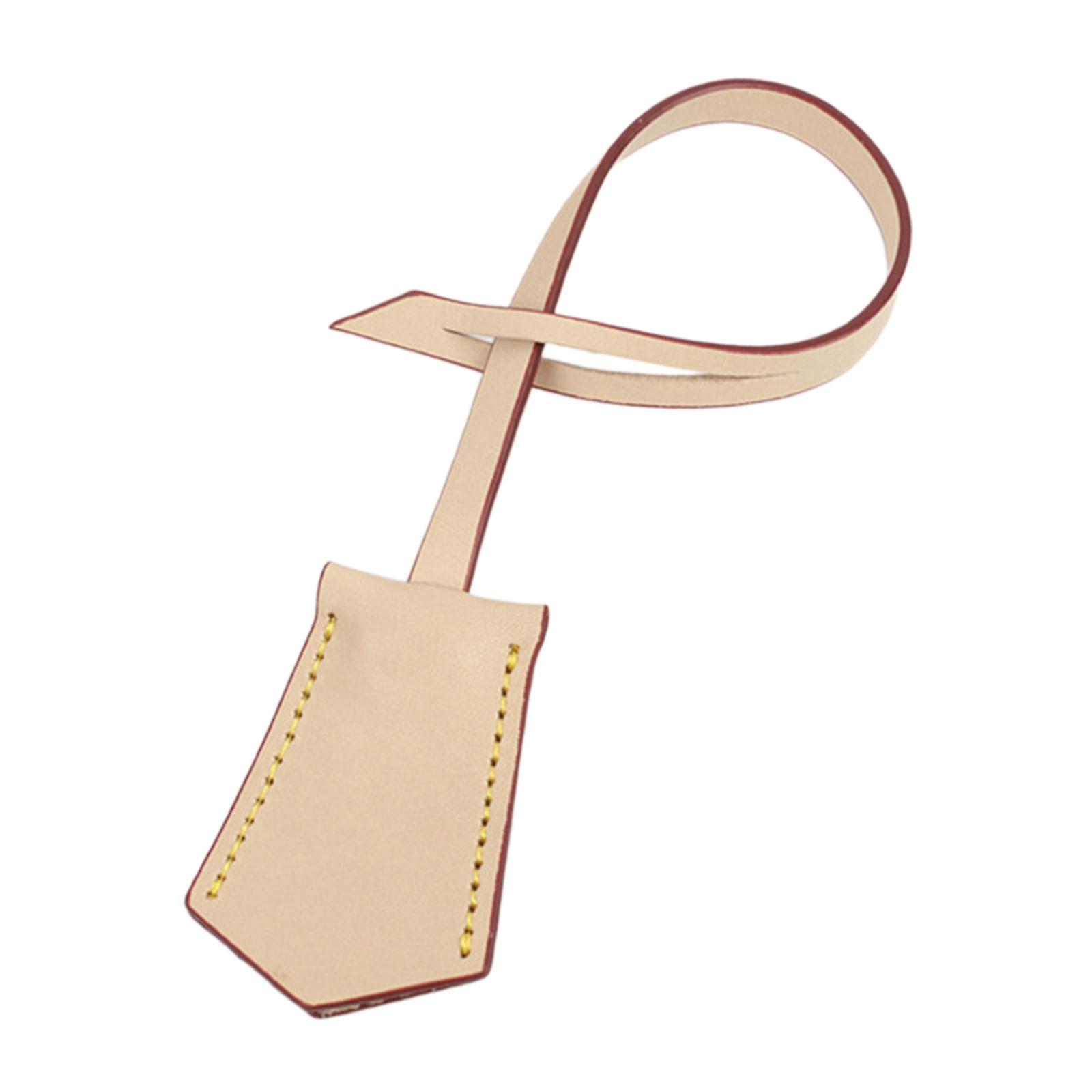 Bag Pendant Backpack Label Decoration Portable Waterproof Simple Luggage Tag Beige