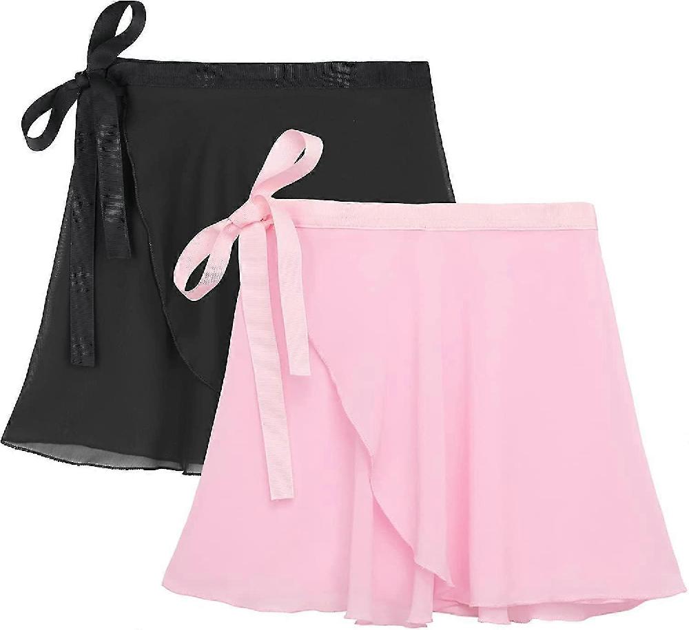 Ballet Wrap Skirt Pull-on Ballet Skirts For Girls Ballet Skirt Toddler Ballerina Dance Skirt L-2xl-In Stock