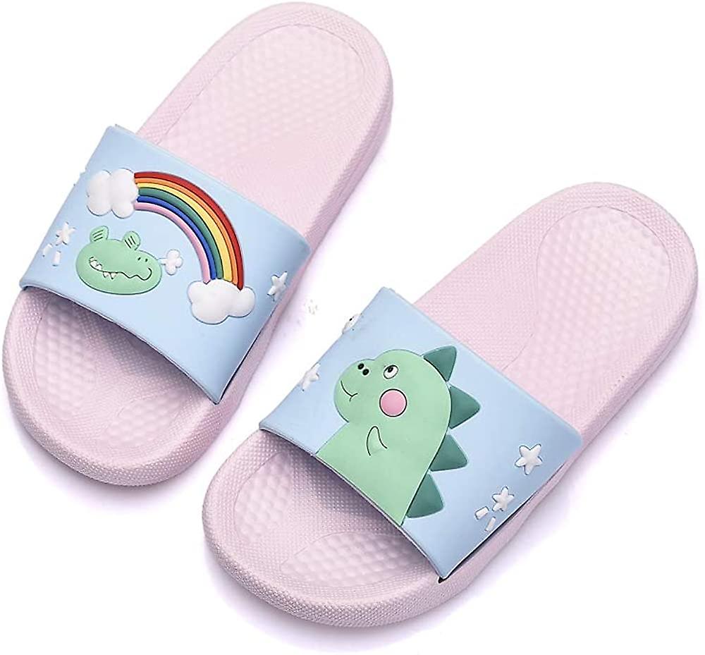 Bambini & Ragazze Sandali Pantofole Dinosauro Estate Antiscivolo Soft Piscina All'aperto Spiaggia Interna Bagno Interno Doccia Bambini Scarpe Da Acquascarpe Attuariale Len