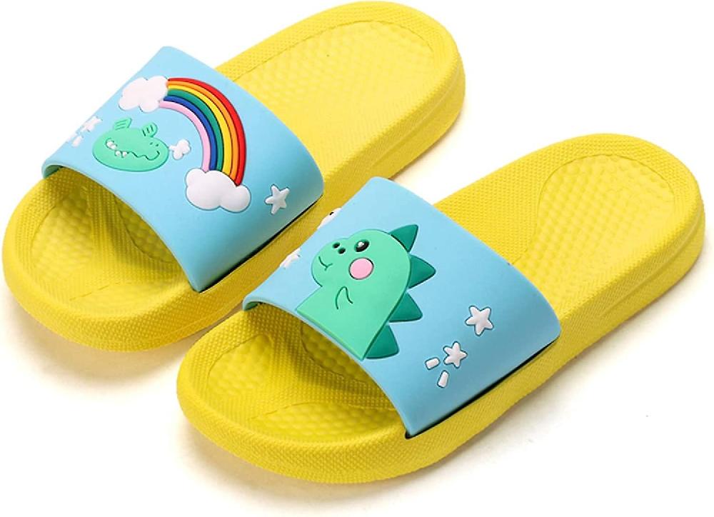 Bambini & Ragazze Sandali Pantofole Dinosauro Estate Antiscivolo Soft Piscina All'aperto Spiaggia Interna Bagno interno Doccia Bambini Scarpe da acquascarpe attuariale Len
