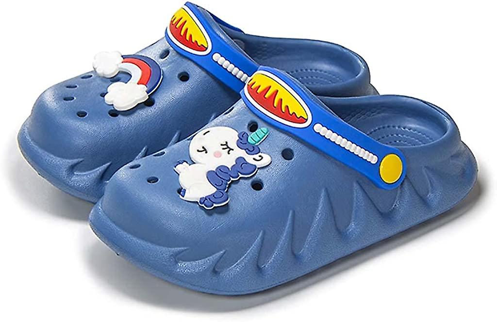 Bambini Zoccoli Scarpe Cartone animato Fascino Giardino Zoccoli per bambini Ragazzi Ragazze Slip On Scivoli d'acqua Muli Unisex-bambino Leggero Sandali antiscivolo Doccia Spiaggia Piscina