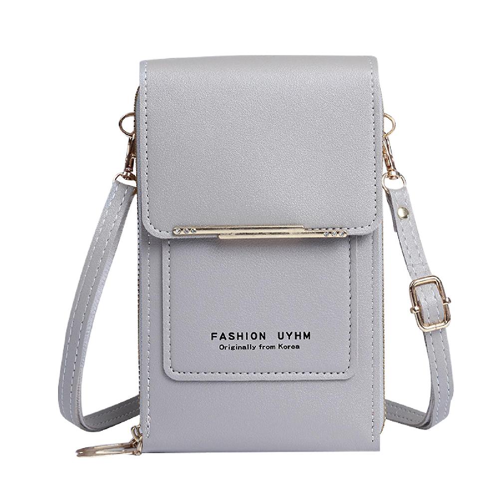 Best Offer Anti-theft Leather Bag Small Crossbody Cell Phone Purse For Women RFID Blocking PU Leather Crossbody Bag