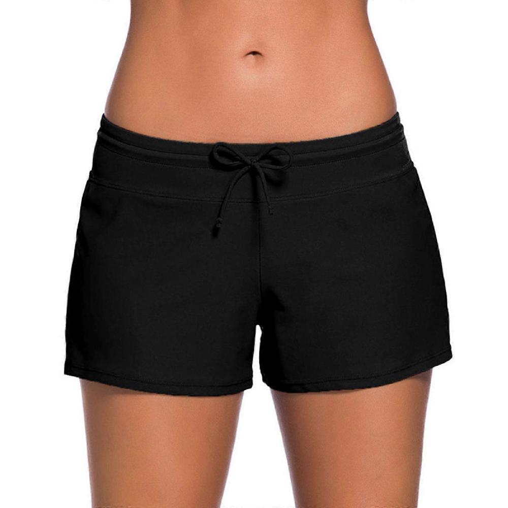 Bikini Briefs Shorts Tankini Women Swim Ruched Waist High Bottom Bottoms Beach Swimwears Swimsuit Tops For Women Halter Teal