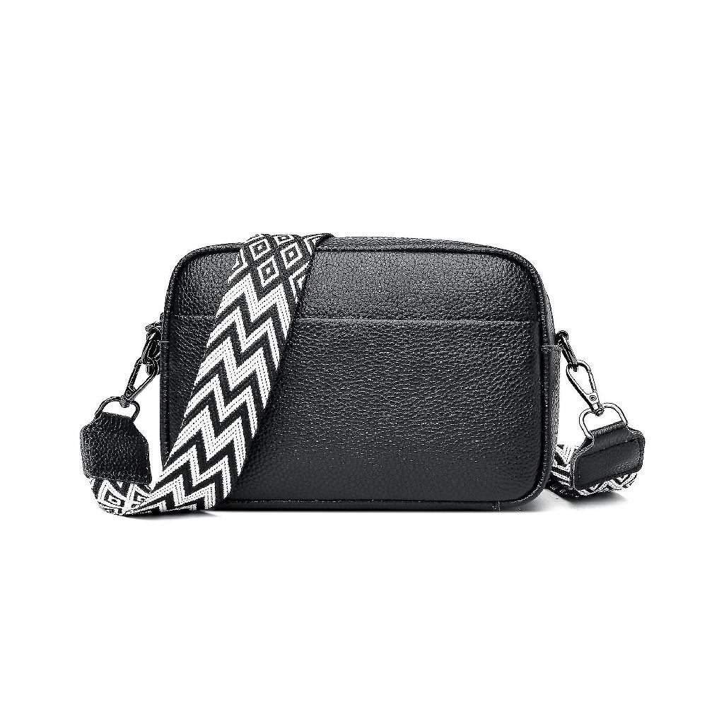 Borsa A Tracolla Borsa A Tracolla Piccola In Pelle Da Donna Con Zip A Tracolla Larga E Tracolla Rimovibile