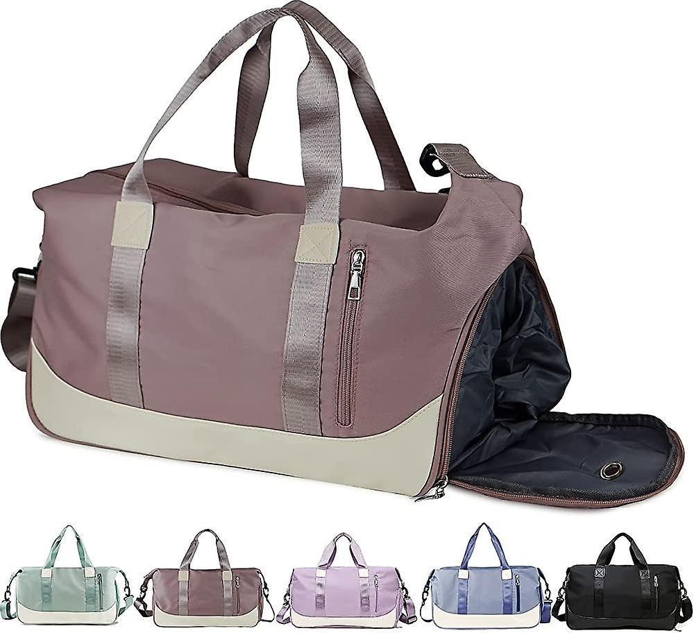 Borsa Da Palestra Borsone Impermeabile Sport Viaggio Yoga Weekender Borse Per Donne