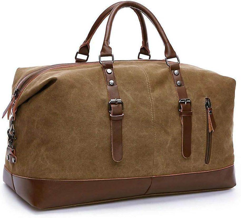 Borsoni da viaggio oversize in tela - Plus Handbag