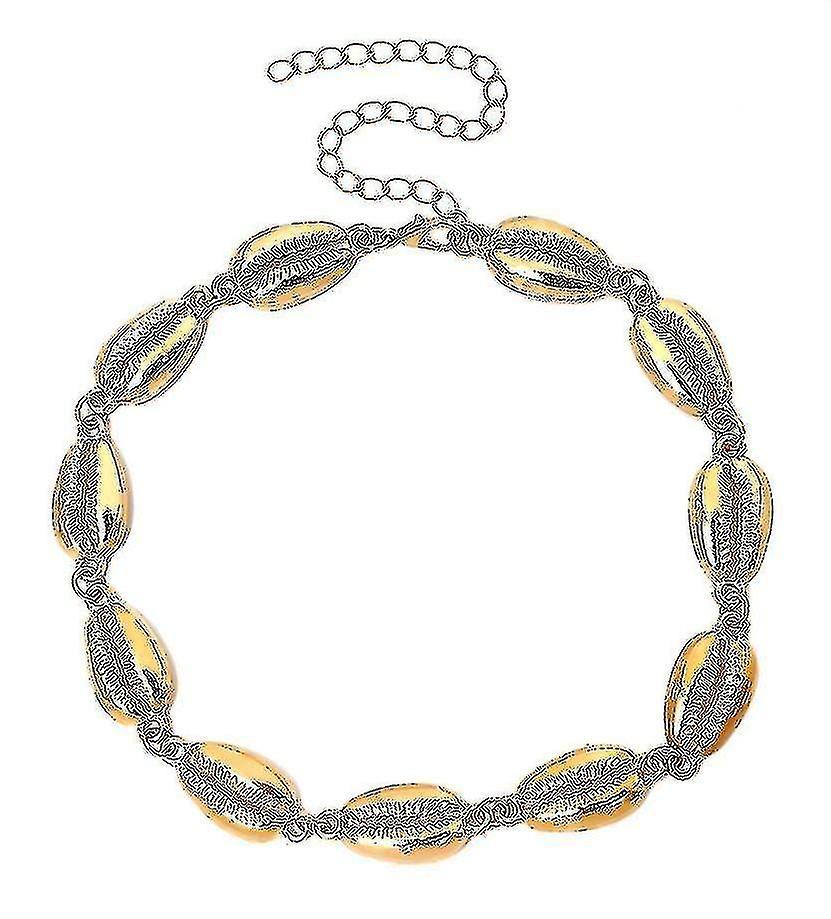 Bracciale Shell Perline Bracciali Abbinati Perline Caviglia Pulseras Charms Gioielli Etnici Bangles Per Le Donne Bijoux Wristlet