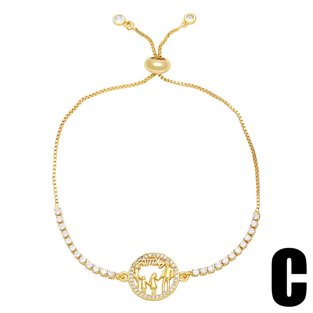Braccialetto Regalo Per La MAMMA Zircone MAMA Cuore perno Gioielli di Modo AC8313 Spedizione gratuita