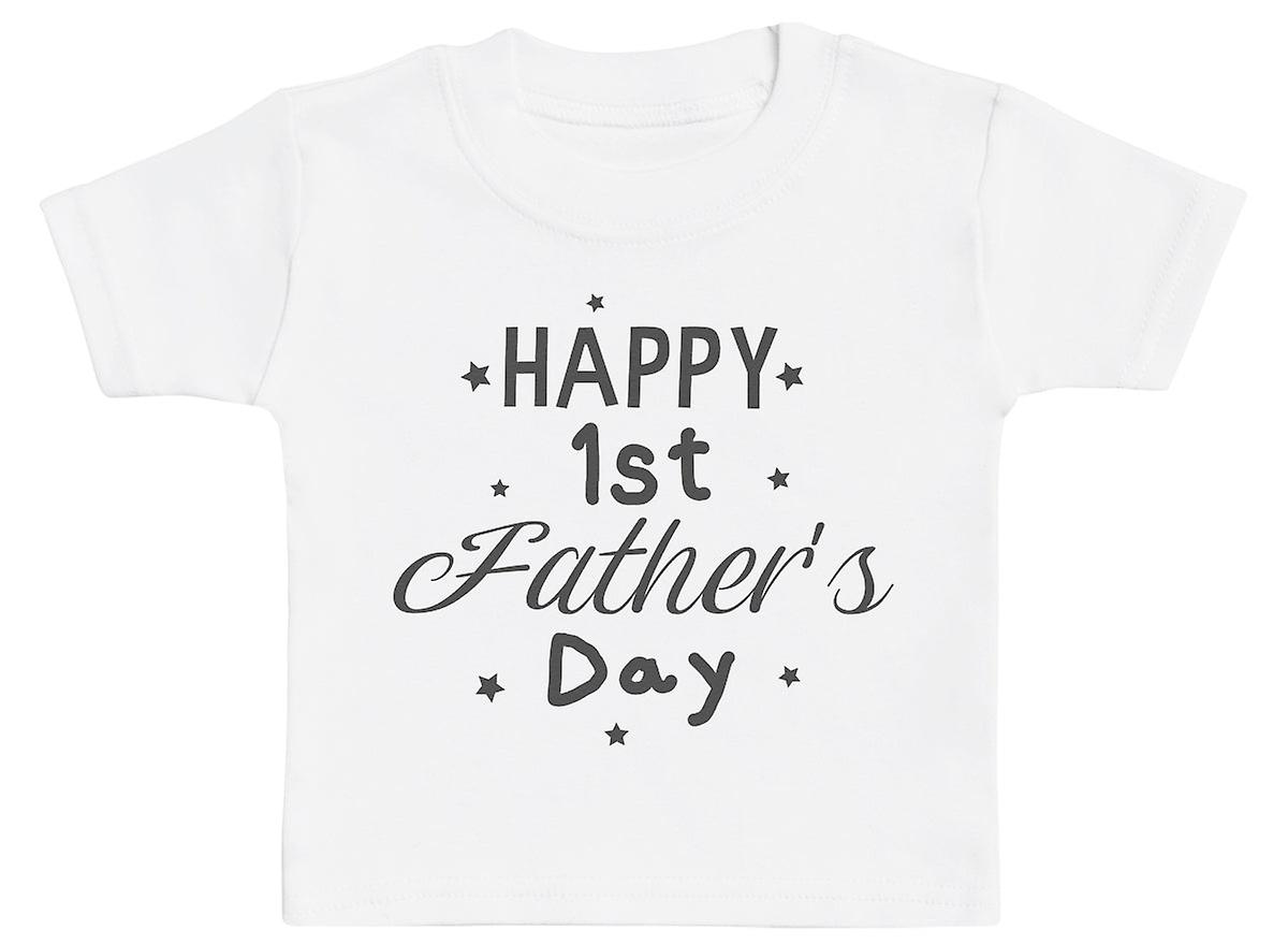 Buona 1ª Festa Del Papà - T-shirt Per Neonato Awo-11088