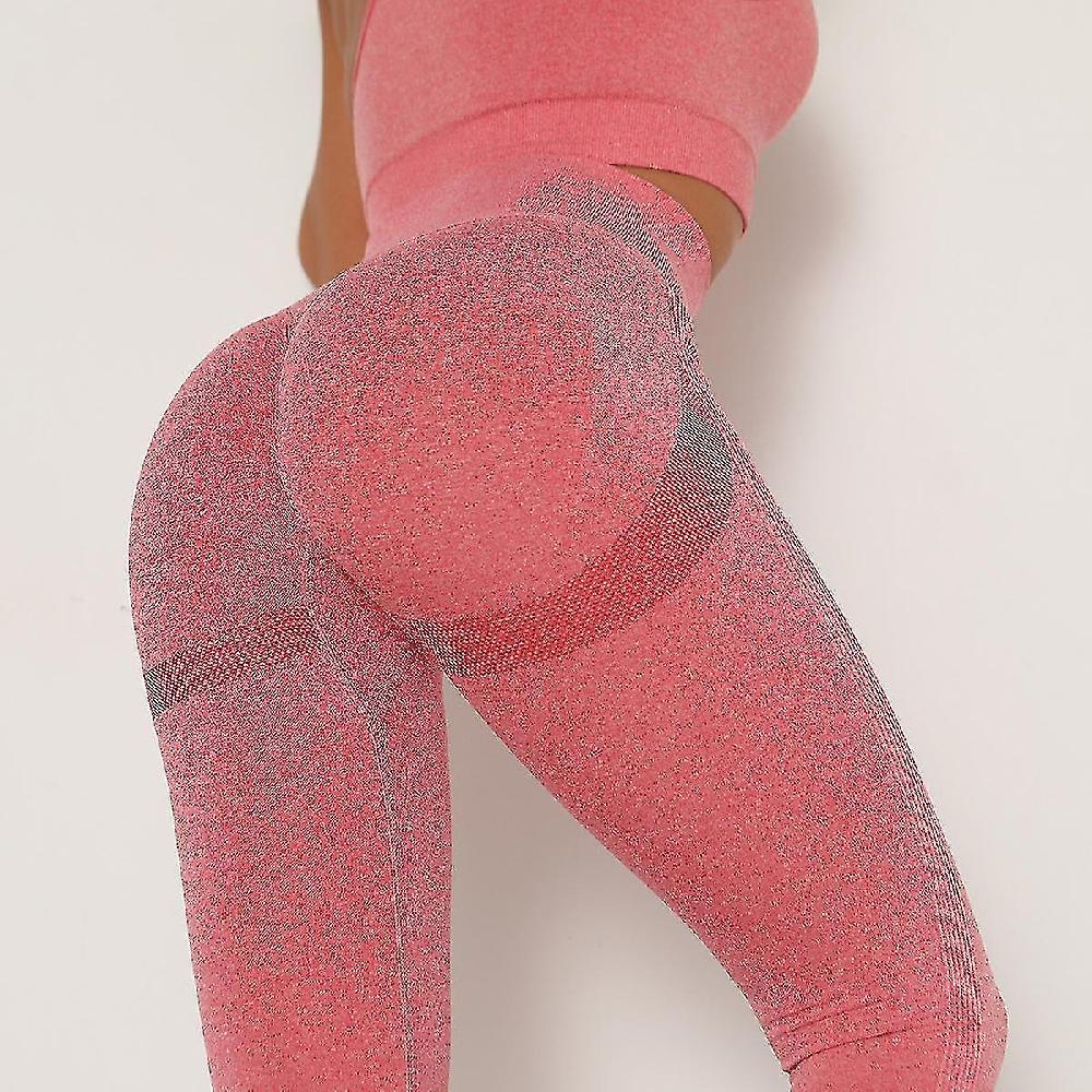 Butt Lifting Yoga Leggings Workout High Waist Tummy Control Booty Pants Seamless Yoga Pants Push Up Legging