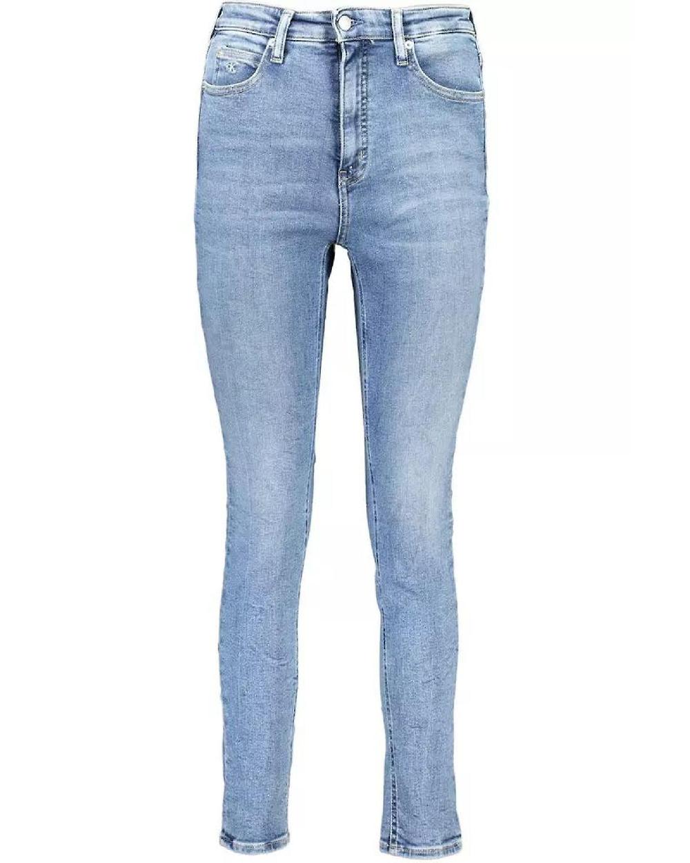 Calvin Klein Women's High Rise Skinny Jeans - Light Wash