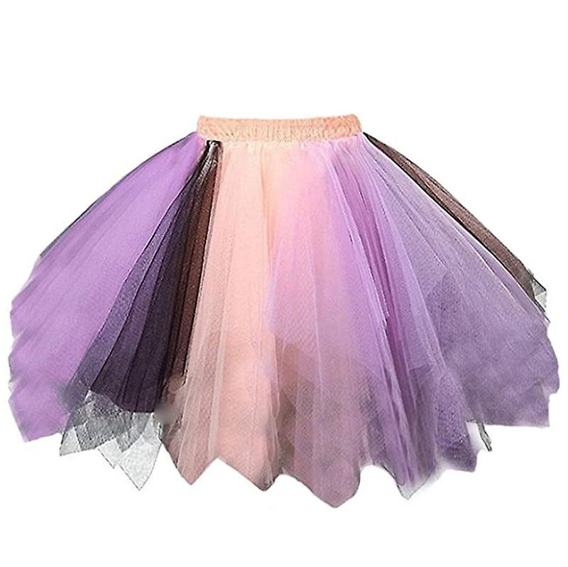 Candy Color Multi-Color Half-Length Tutu Skirt Studio Wedding Photography Half-Length Short Skirt Colorful Bustle