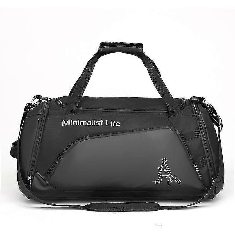 Carry On Waterproof Duffle Bag Water Resistant Handbag With Shoes Compartment For Man Boy Travel Gym Yoga