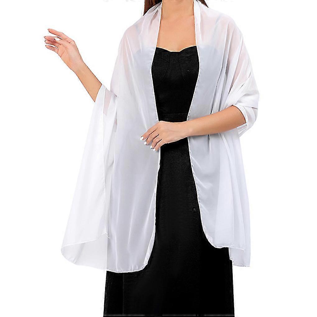 Chiffon Shawls Lightweight Wedding Scarf Wraps Capes Party Decoration