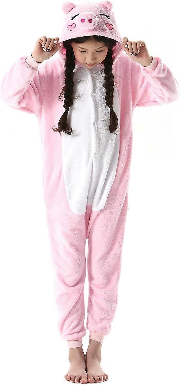 Children Pig pajamas animal nightwear Cartoon Home Clothing