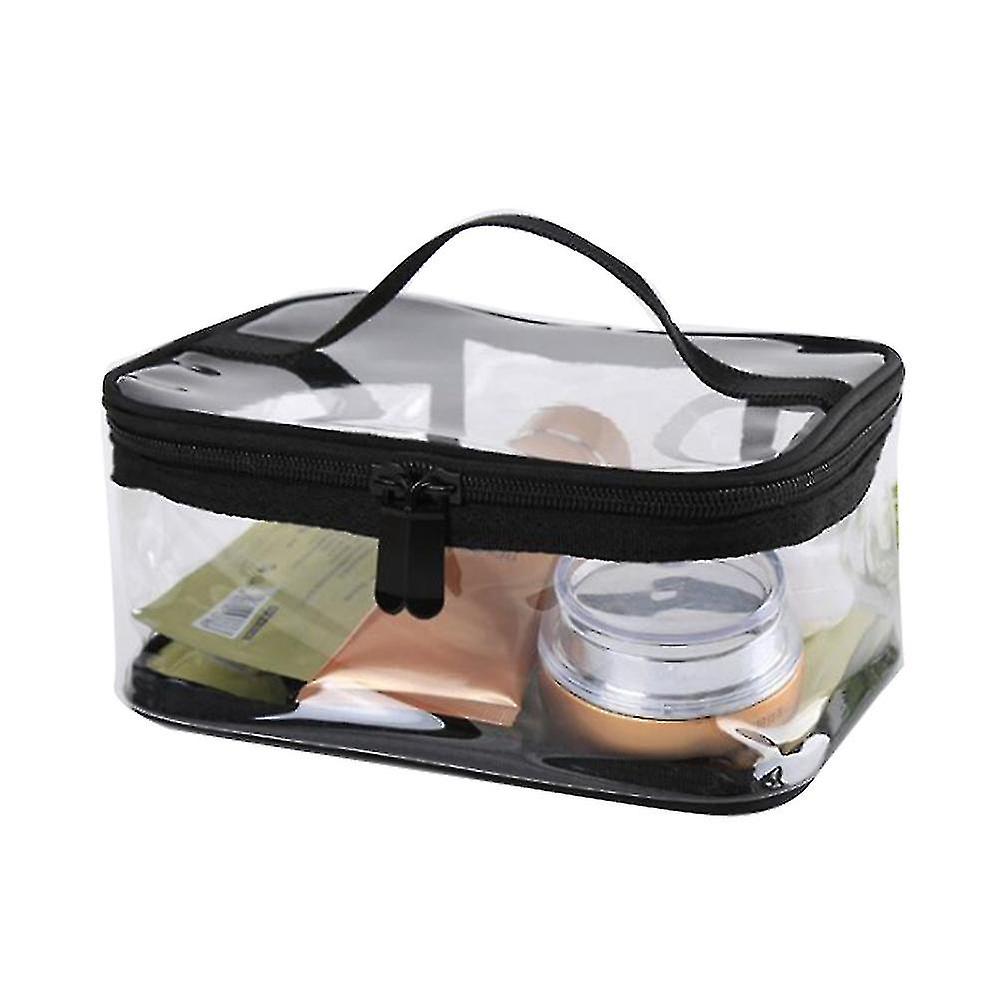 Clear Make Up Bag Cosmetic Bag Waterproof Pvc Travel Bag Brushes Organizer