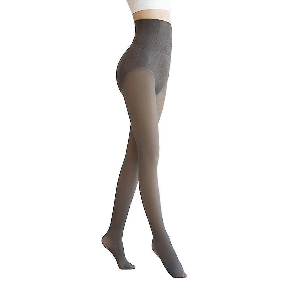 Collant Caldi Per Donne Vita Alta Fianchi Disegno Della Cartilagine A Nido D'ape-450g Per 60-100kg