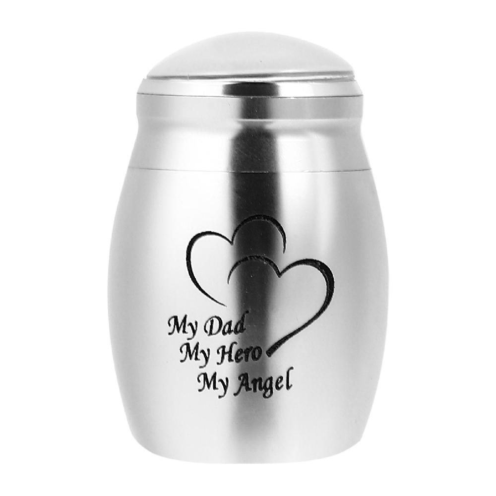 Containers Lids Cat Ashes Holder Stainless Steel Urn Pet Ash Urn Can Unique Keepsakes