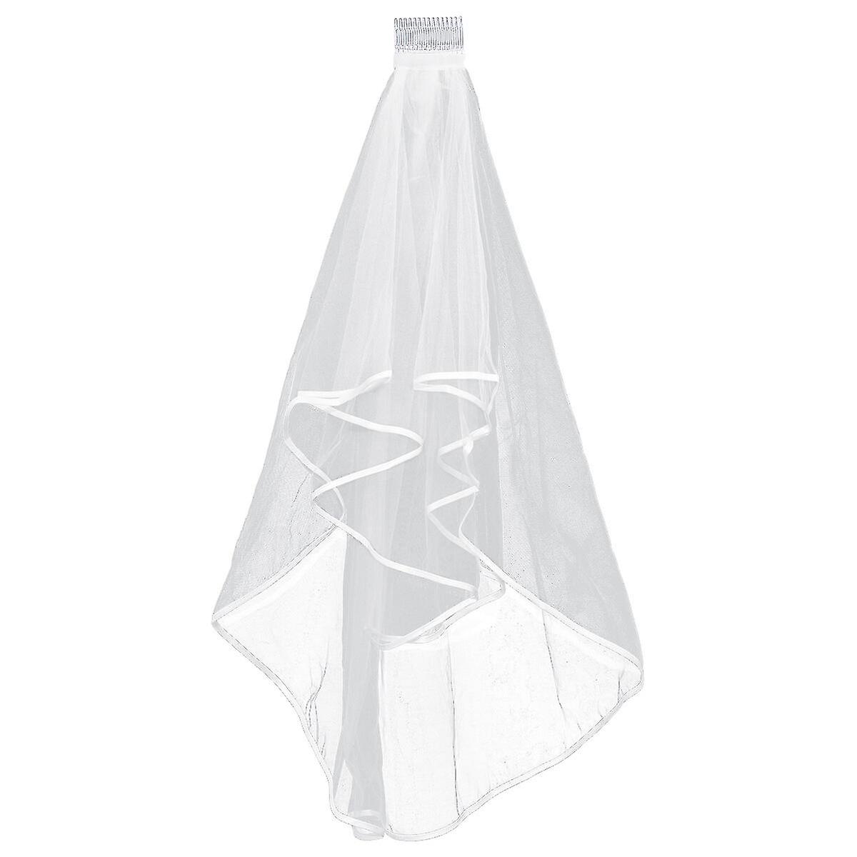 Copricapo Sposa Wedding Veil Ivory Short Wedding Veil Short Bridal Veil Bachelorette Veil