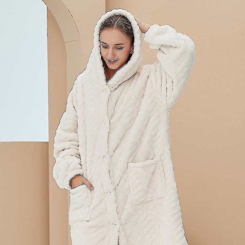 Coral Velvet Pajamas Home Service Women's Thickened Pajamas Suit